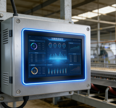 工控一體機在刮糞機控制箱中的應用