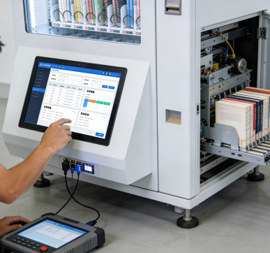 工業(yè)一體機在圖書自助售賣機中的應用